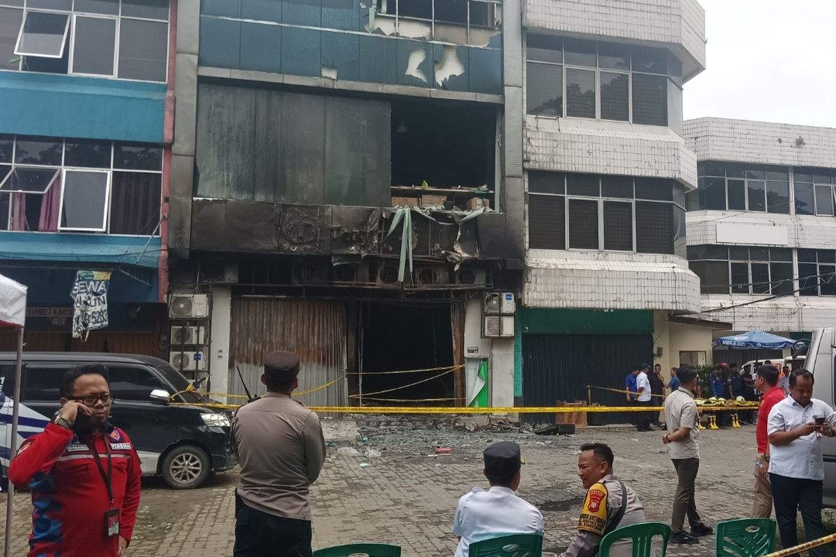 Kemayoran, kemayoran jakarta pusat, gedung, Kemayoran Jakarta, Kantor Terra Drone, kantor terra drone kebakaran, gedung Terra Drone, Terra Drone, gedung terra drone terbakar, kebakaran Terra Drone, Terra Drone Indonesia, kebakaran terra drone kemayoran, terra drone kebakaran, kebakaran terra drone jakarta, Polisi Sebut 22 Korban Tewas di Ruko Terra Drone akibat Keracunan Karbon Monoksida Saat Kebakaran