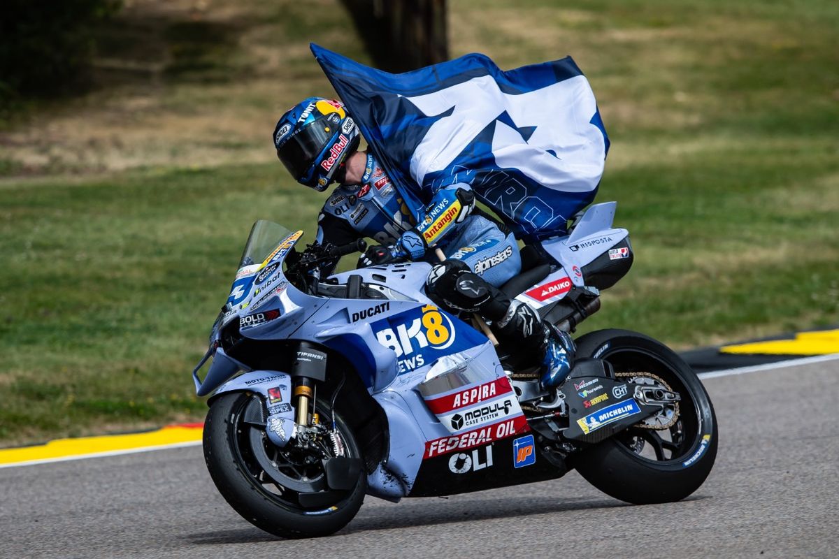 Gresini Racing, MotoGP, Alex Marquez, Fermin Aldeguer, MotoGP Ceko 2025, Sachsenring, Sirkuit Brno, MotoGP 2025, motogp 2025, MotoGP Jerman 2025, Gresini Racing Berharap Bisa Pertahankan Performa di MotoGP Ceko 2025