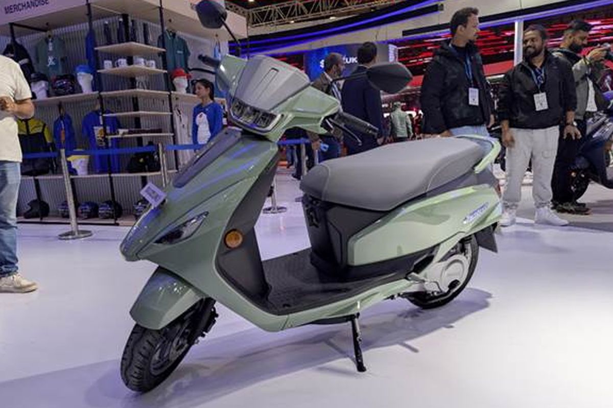 model konvensional, Suzuki Indomobil, motor listrik, e-Access, Suzuki Belum Mau Jualan Motor Listrik di Indonesia