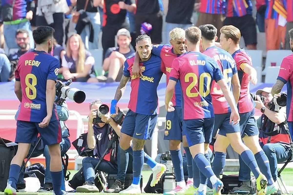 Barcelona, Real Madrid, El Clasico, Barcelona vs Real Madrid, Hasil Barcelona Vs Real Madrid 4-2, Blaugrana Gebrak Los Blancos pada 45 Menit Awal