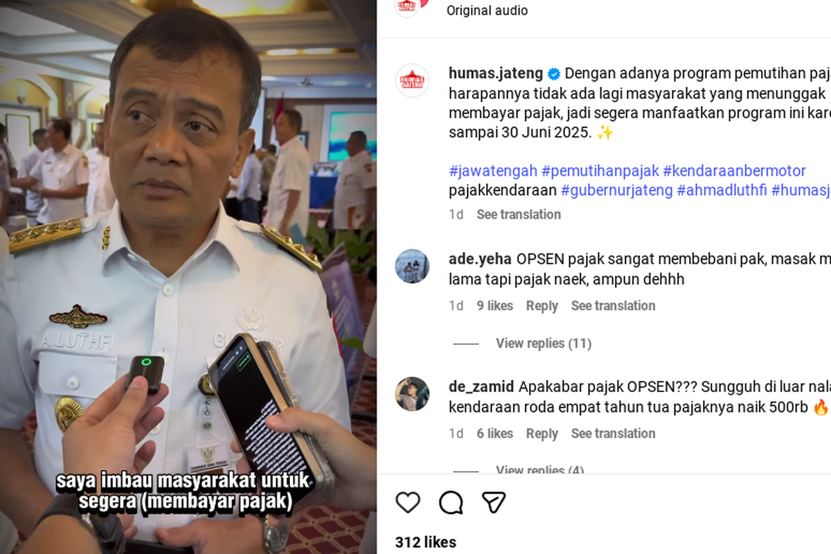 pemutihan pajak kendaraan  jateng, batas pemutihan pajak jateng, 2026 nunggak pajak kendaraan di Jateng bakal ditagih, Pemprov Jateng Targetkan 2026 Tak Ada Lagi yang Nunggak Pajak Kendaraan