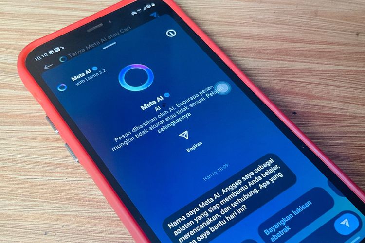 Facebook, instagram, iklan, WhatsApp, Meta, Chatbot, Meta AI, target iklan, riwayat chat, Chat Pengguna dengan AI Jadi Bahan Iklan di Facebook dan Instagram