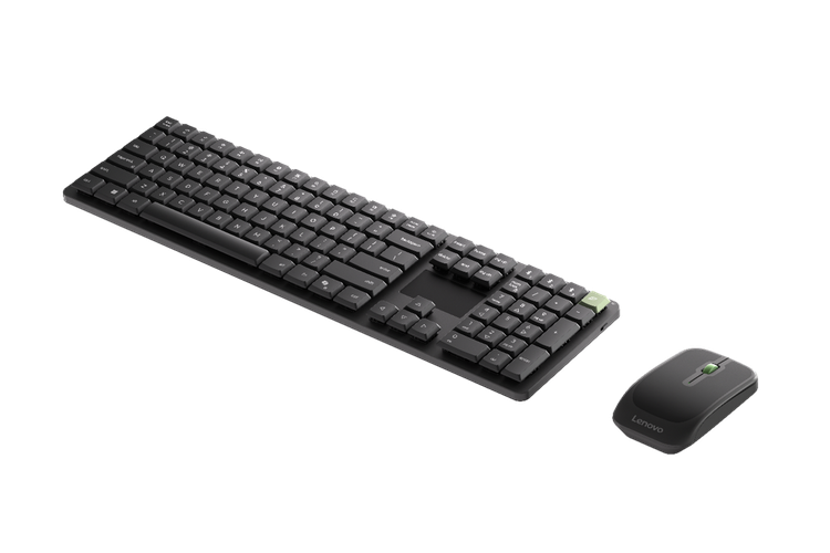Lenovo, keyboard, mouse, energi surya, Lenovo Pamer Keyboard dan Mouse Nirkabel yang Bisa Cas Sendiri