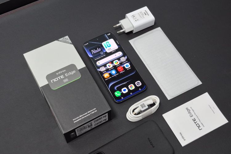 Infinix Note Edge, Kesan Saya Saat Pertama Kali Memegang Infinix Note Edge, Tipis, Melengkung, dan Terasa Premium