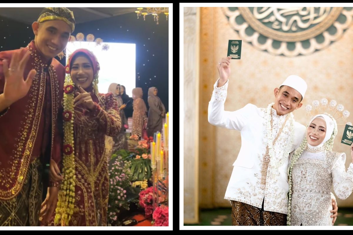Sendy Aulia, Timnas Indonesia, persija, rizky ridho menikah, rizky ridho persija, sendy aulia, rizky ridho timnas menikah, rizky ridho ramadhani menikah, Rizky Ridho dan Sendy Aulia Menikah, Pakai Busana Tradisional Jawa Bernuansa Islami