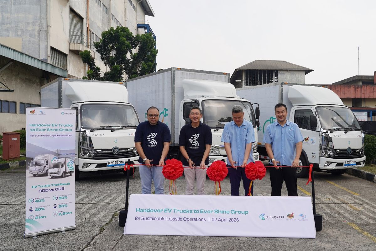 truk listrik, Kalista, industri tekstil, Truk Listrik Solusi Efisiensi Industri Tekstil yang Terpuruk