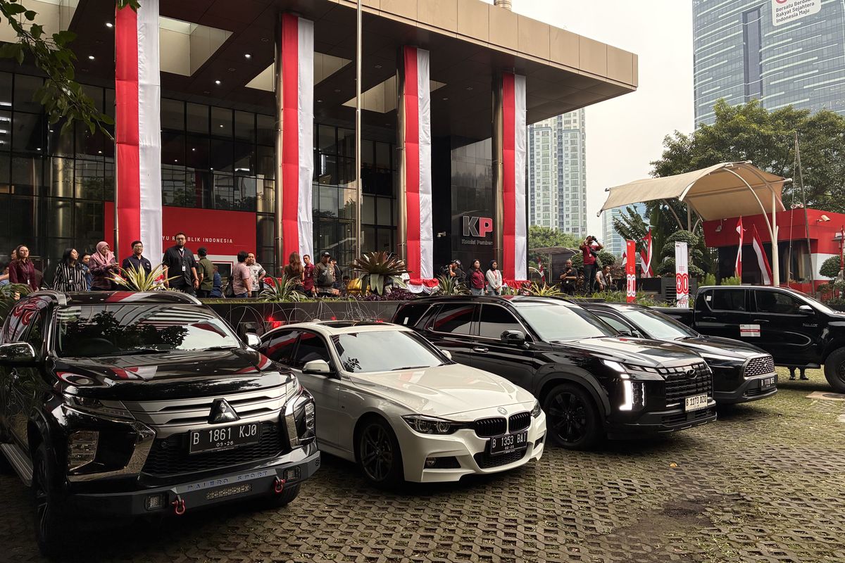 kendaraan mewah, Immanuel Ebenezer, Daftar 22 Mobil dan Motor Mewah Hasil OTT KPK Wamen Ketenagakerjaan