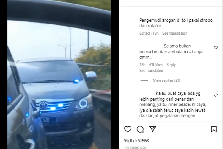 sirene dan strobo, penyalahgunaan sirene, ketidakadilan di jalan, tindakan masyarakat, Mengapa Masyarakat Gerah dengan Sirene dan Strobo di Jalan?