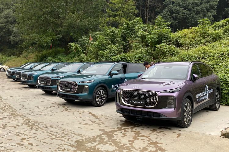 lepas, Lepas L8, lepas chery, Lepas Perkenalkan Visi Globalnya: Mobilitas Elegan dan Berteknologi