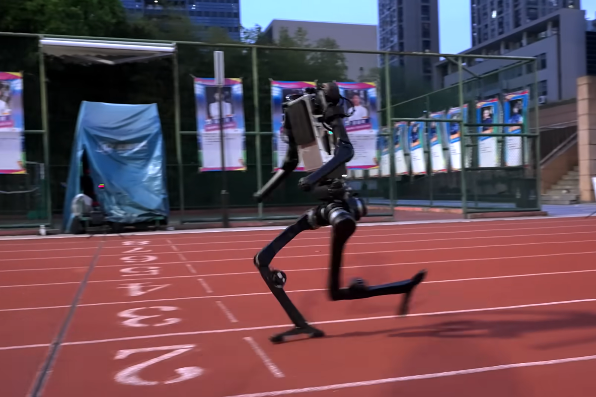 robot, China, Atlet, Unitree Robotics, robot humanoid, Robot H1 China Mendekati Kecepatan Lari Usain Bolt