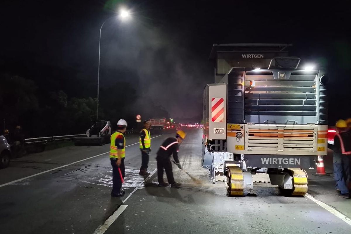 pemeliharaan jalan, Jagorawi, Jasa Marga, Hati-hati, Ada Pemeliharaan Jalan di Tol Jagorawi hingga 20 April 2026