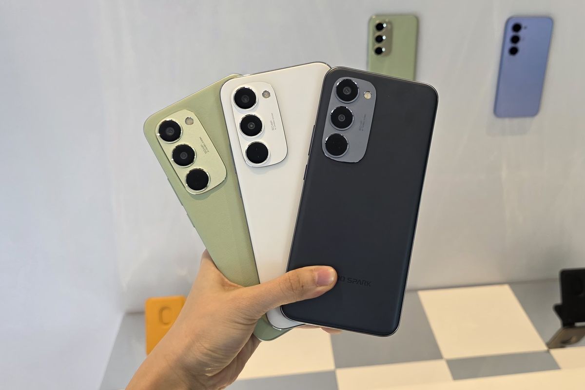 tipis, Tecno, HP tipis, Tecno Spark 40 Pro Plus, spark 40 pro plus, harga Tecno Spark 40 Pro Plus, spesifikasi tenco spark 40 pro plus, Dijual Rp 2 Jutaan, Tecno Spark 40 Pro Plus Jadi HP Tertipis dengan Fitur Cas Ngebut
