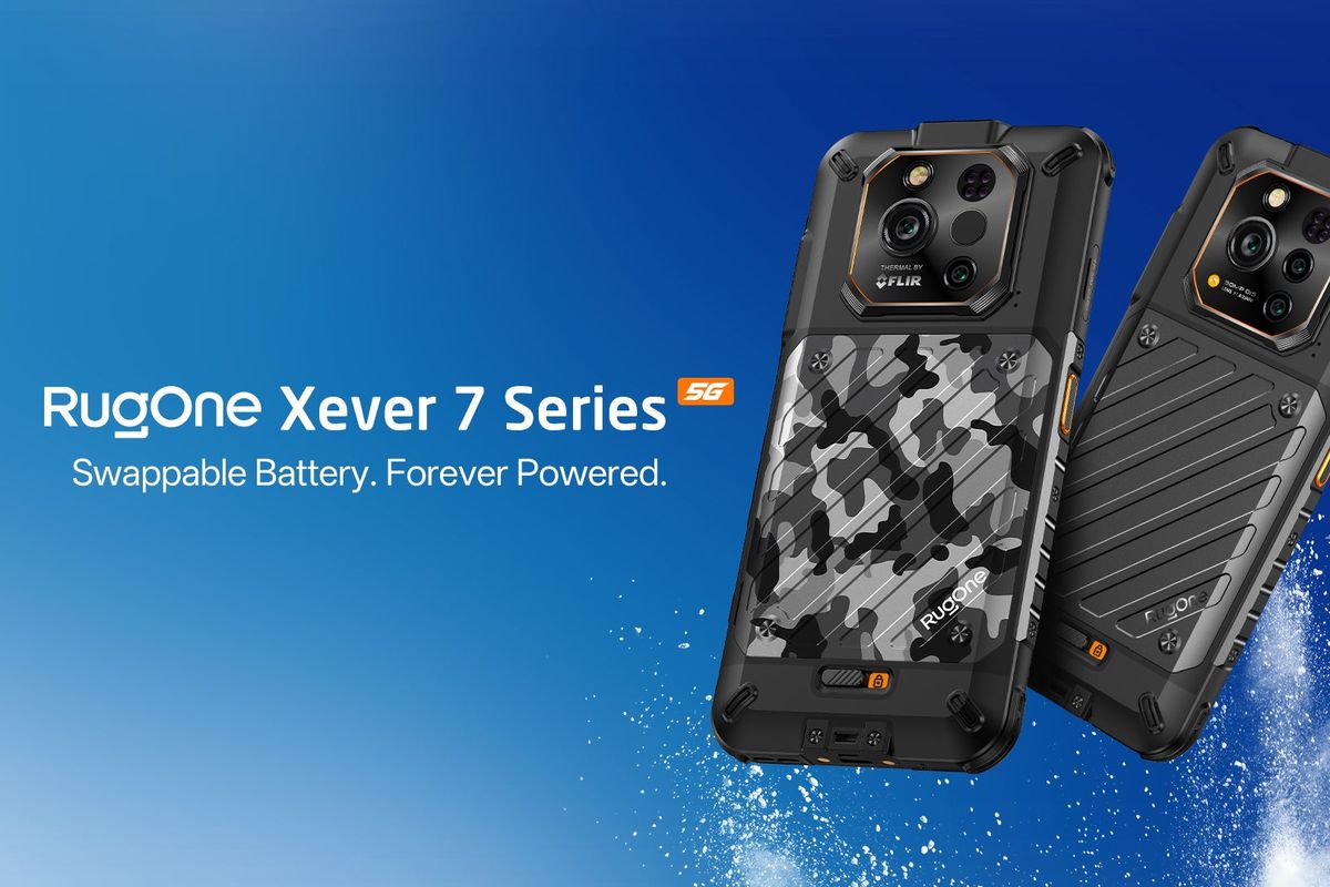 baterai, Ulefone, RugOne Xever 7, RugOne Xever 7 Pro, Ulefone Rilis Ponsel Tangguh RugOne Xever 7, Bisa Ganti Baterai Tanpa Matiin HP