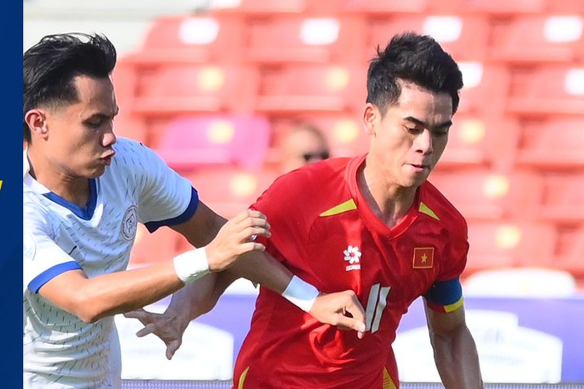 Vietnam, Filipina, Piala AFF U23 2025, ASEAN U23 Championship 2025, Vietnam vs Filipina, Hasil Vietnam Vs Filipina, hasil Piala AFF U23 2025, Hasil Piala AFF U23 2025: Vietnam ke Final, Libas Filipina 2-1