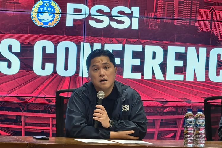 timnas Indonesia, Patrick Kluivert, FIFA Matchday, Erick Thohir, PSSI, erick thohir, patrick kluivert, Timnas Indonesia, Bocoran Erick Thohir soal 5 Nama Calon Pelatih Timnas Indonesia, Baru Cita-cita