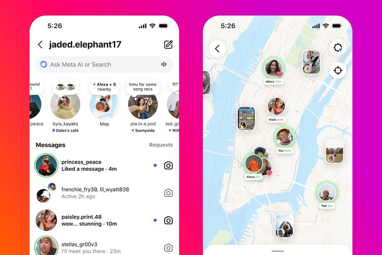 instagram, instagram map, Fungsi Instagram Map, Apa itu Instagram Map, Instagram Map berbahaya, Ramai Instagram Map di Medsos, Apa Itu dan Benarkah Berbahaya? Ini Penjelasannya