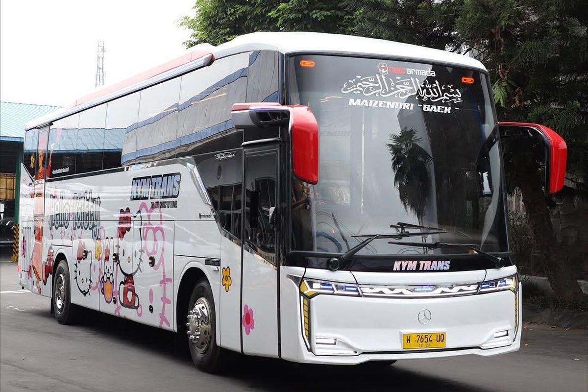 bus AKAP, bus baru, new armada, PO KYM Trans, Skylander R25, Bus Baru PO KYM Trans: Body Skylander R25 Trayek Jakarta-Surabaya