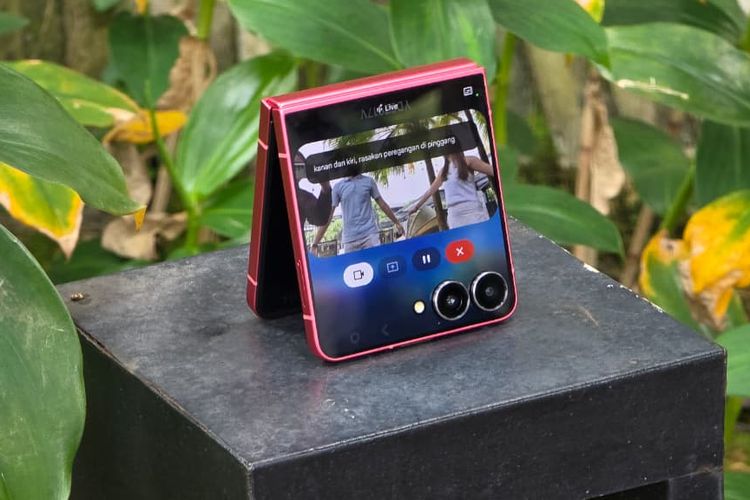 padel, flex cam, samsung z flip 7, Cindy Gulla, Rahasia Cindy Gulla Bikin Konten Olahraga Keren: Pakai Samsung Z Flip 7