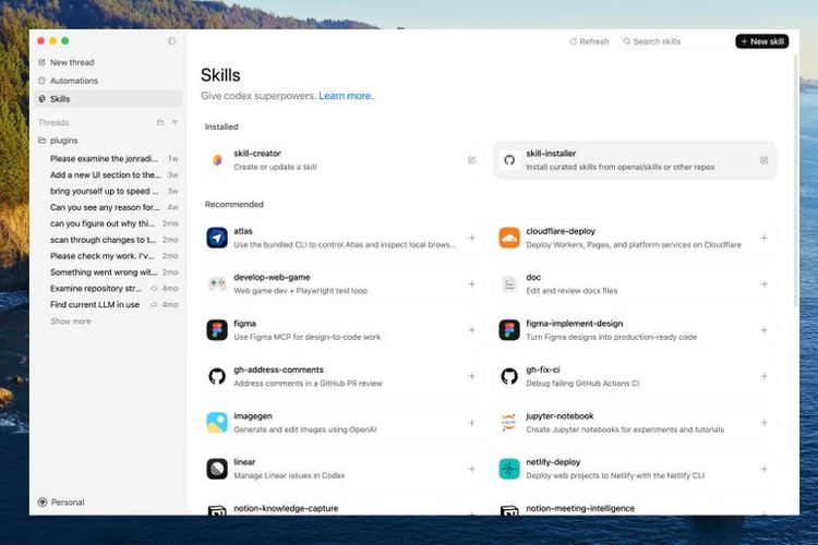 Aplikasi, Codex, coding, ChatGPT, OpenAI, macOS, OpenAI Luncurkan Codex di macOS, Programmer Dibantu Banyak Agen AI