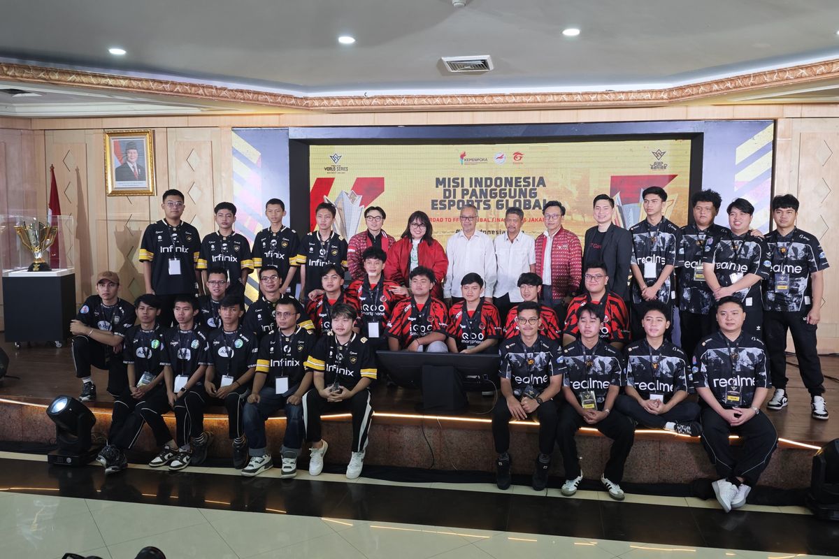 kemenpora, Esports, Bigetron, ONIC, esports indonesia, Evos Divine, PB ESI, RRQ Kazu, Garena, FFWS Global Finals 2025, Kemenpora dan PB ESI Lepas 4 Tim Indonesia yang Tampil di Final FFWS SEA 2025 Fall