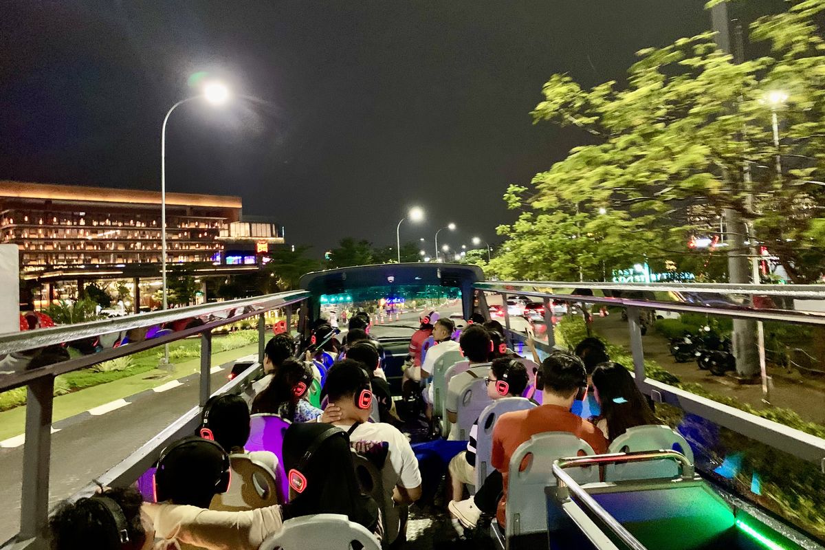 Open Top Tour Jakarta Seaside Experience, Menikmati Senja di PIK Naik Bus Atap Terbuka, Ini Rute dan Jadwalnya