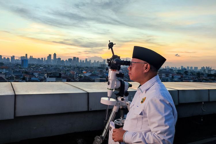 Pemantauan hilal, 1 Ramadhan 1447 H Diprediksi Jatuh 19 Februari 2026, Hilal Masih di Bawah Ufuk