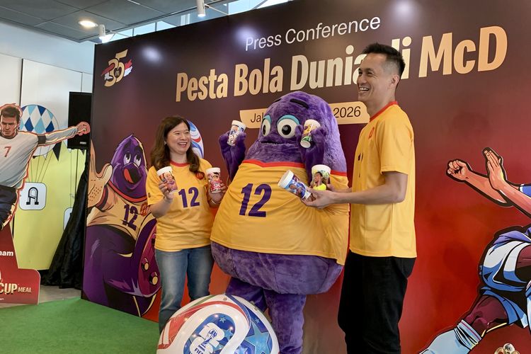 FIFA World Cup 2026, Piala Dunia 2026, McDonald's Indonesia Rilis Menu Spesial Piala Dunia 2026, Ada Gelas Legenda Bola