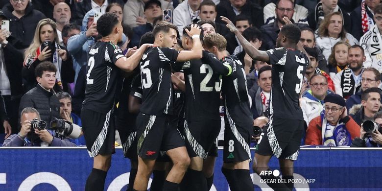 Manchester City, Real Madrid, Liga Inggris, Premier League, Arsenal, Liverpool, Kylian Mbappe, Kylian Mbappe Prediksi Arsenal Jadi Juara Liga Inggris 2025-2026