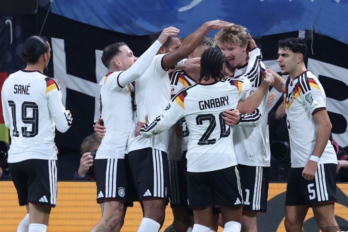 Jerman vs Slovakia, Timnas Jerman, Kualifikasi Piala Dunia 2026, hasil Timnas Jerman, Hasil;Jerman Vs Slovakia 6-0, Der Panzer Menuju Piala Dunia 2026