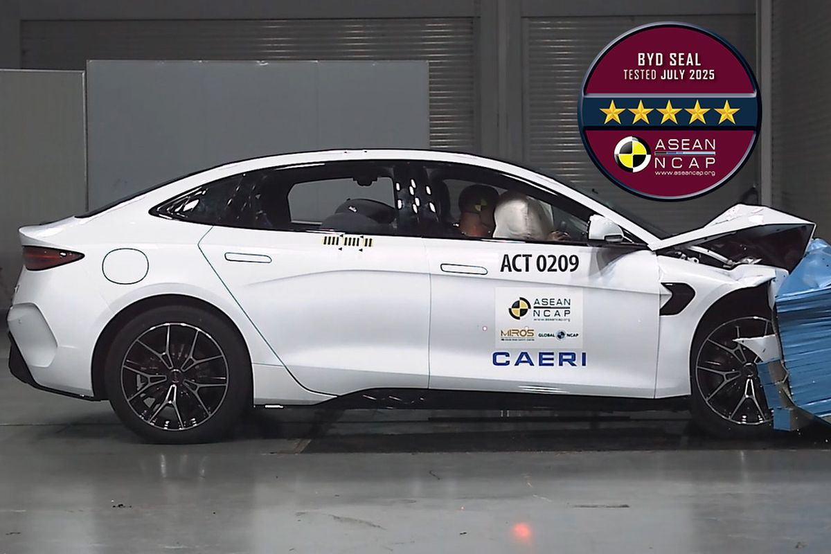 otomotif, ASEAN NCAP, BYD seal, BYD Seal 2025, BYD Seal Raih 5 Bintang ASEAN NCAP, Ini Penilaiannya