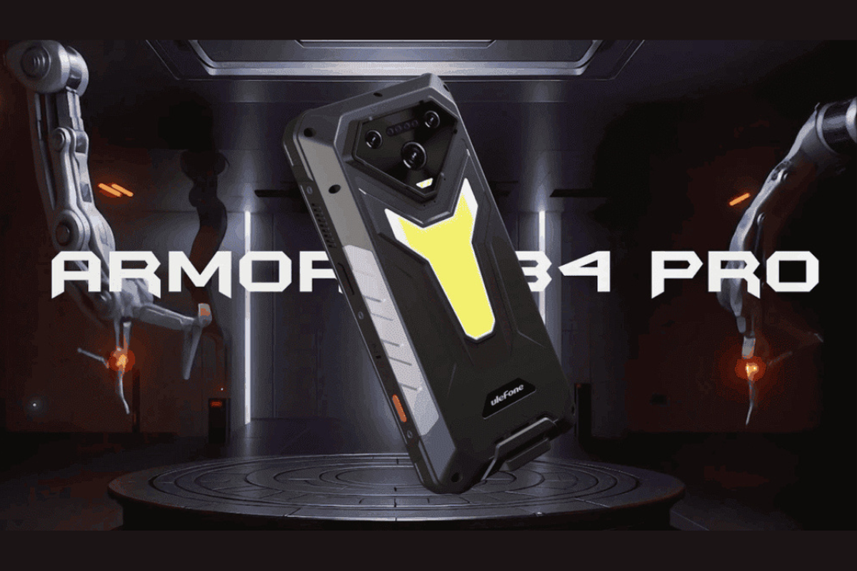 Ulefone, Armor 34 Pro, smartphone, Spesifikasi Ulefone Armor 34 Pro, armor 34 Pro, Smartphone, HP Tangguh, HP proyektor, spesifikasi Ulefone Armor 34 Pro, Ulefone Armor 34 Pro Resmi, HP Proyektor dengan Baterai 25.000 mAh
