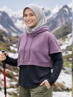 25 Outfit Naik Gunung Wanita Hijab yang Nyaman dan Tetap Stylish, Tips Memilih Outfit Naik Gunung untuk Wanita Hijab, 25 Outfit Naik Gunung Wanita Hijab yang Nyaman dan Stylish, Rekomendasi Hijab yang Nyaman untuk Naik Gunung, Hal yang Perlu Dihindari Saat Memilih Outfit Naik Gunung