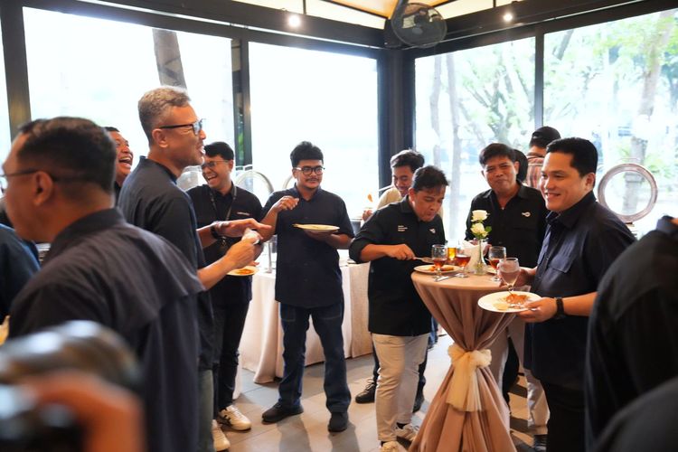 Kemenpora, media, Erick Thohir, Menpora, Menpora Gelar Sarasehan dengan Wartawan, Dengarkan Masukan untuk Perbaikan Kemenpora