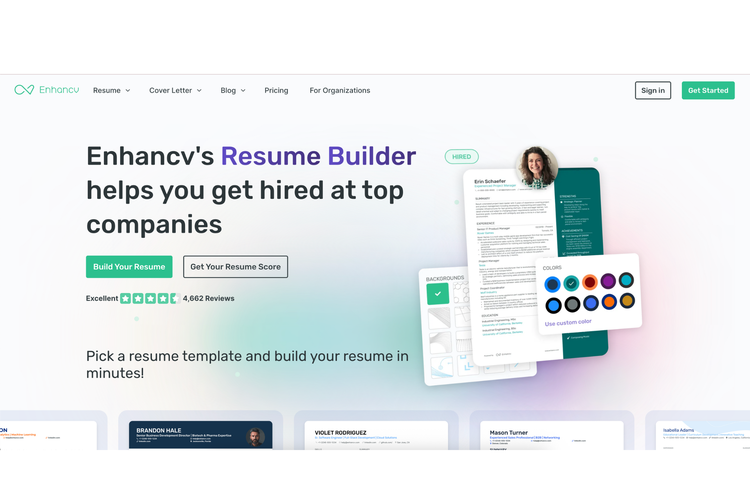 tools AI, curriculum vitae, 5 Tools AI biar CV Lebih Menarik di Mata Recruiter, Teal HQ , Jobscan , CV Genius , Enhancv 