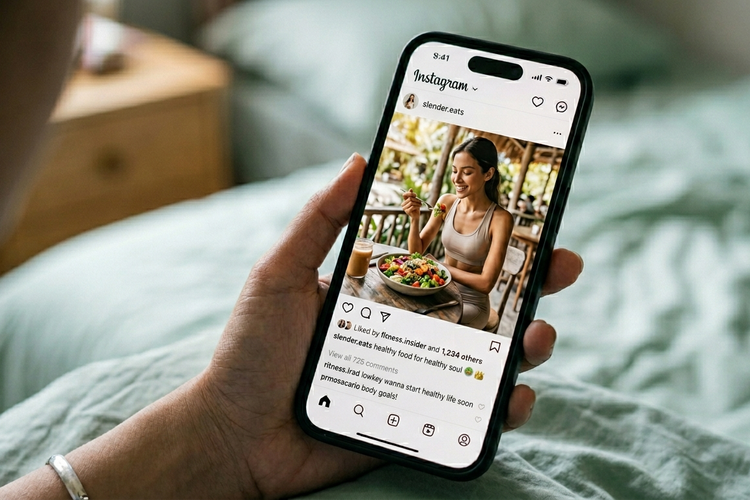 Media sosial, gangguan makan, eating disorder, Hati-hati, Konten Pamer Fisik di Media Sosial Bisa Picu Masalah Gangguan Makan