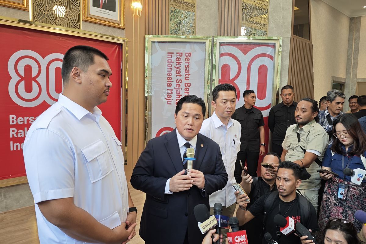 pssi, erick thohir, Menpora, Menteri Pemuda dan Olahraga, Dito Ariotedjo, Menteri Pemuda dan Olahraga Erick Thohir, Rangkap Menpora dan Ketum PSSI, Erick Thohir Janji Bersikap Adil