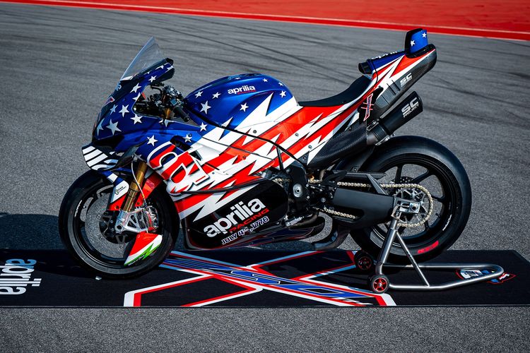 Aprilia X 250TH, motor MotoGP, RSV4, Aprilia X 250TH: Superbike Rasa MotoGP Rp 2,3 Miliar