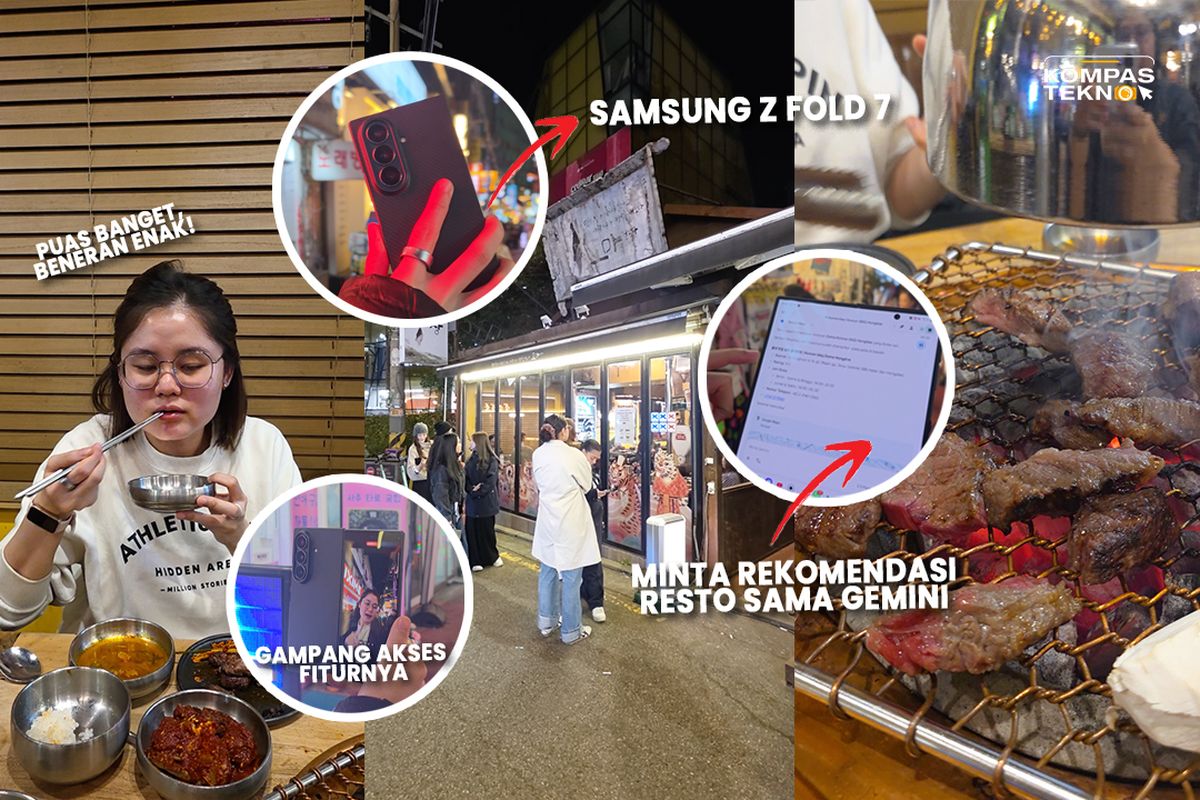 Gemini, Samsung, Samsung Z Flip 7, gemini, Traveling, Google AI, Gemini AI, samsung z fold 7, samsung z flip 7, Bingung Pilih Restoran saat ke Korea? Gemini Bisa Beri Rekomendasi