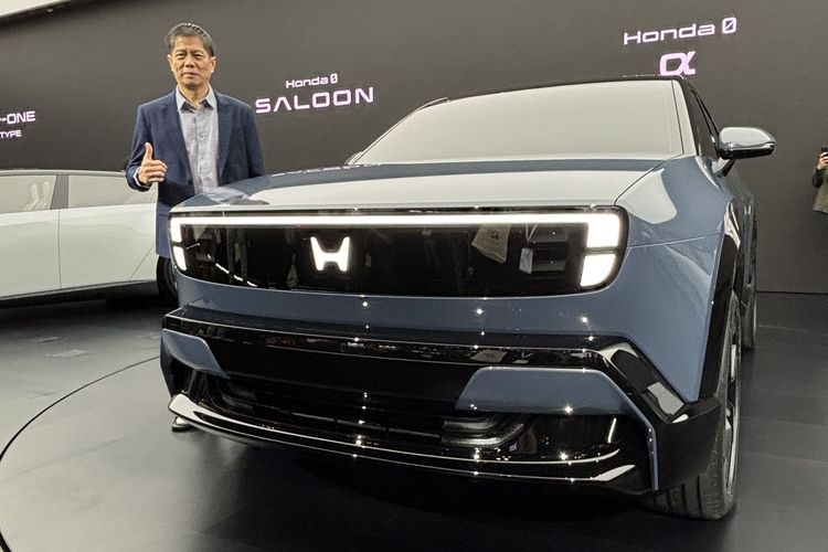 SUV listrik, kendaraan listrik, Japan Mobility Show 2025, Honda 0 ?, Honda 0 Alpha: Langkah Baru HPM Berjualan SUV Listrik