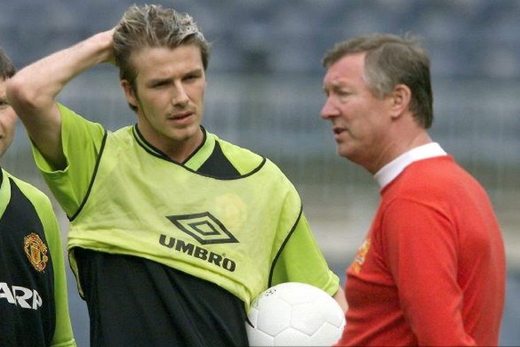 David Beckham, Arsenal, Piala FA, Sir Alex Ferguson, Sejarah 15 Februari 2003: Kening David Beckham Bocor 