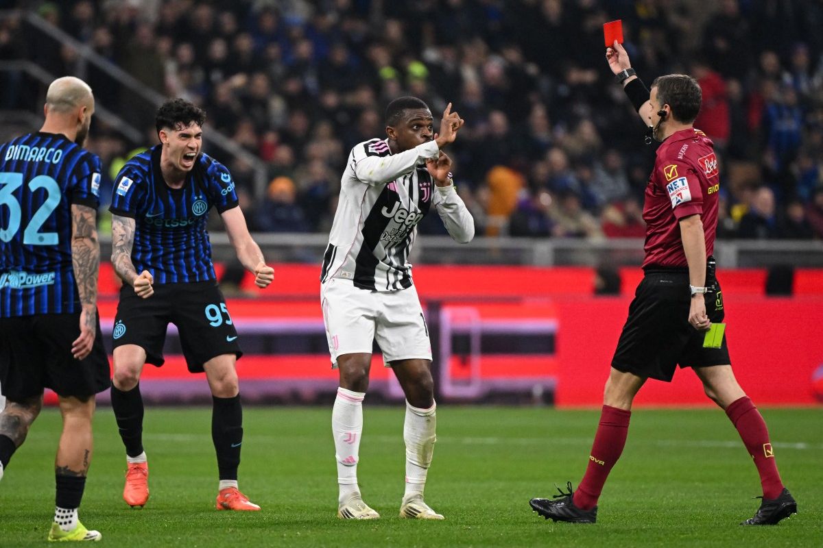 Alessandro Bastoni, Inter, Juventus, Serie A, Pierre Kalulu, Federico La Penna, Alessandro Bastoni Akui Sengaja Diving saat Lawan Juventus: Saya Melebih-lebihkan Sentuhan