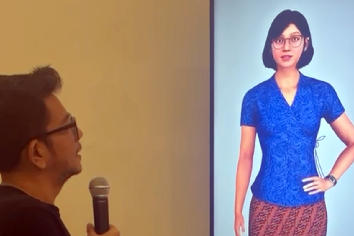 Nirmala, meta human, Nirmala, Metahuman AI Pertama di Indonesia Mampu Interaksi Real-Time Tanpa Operator