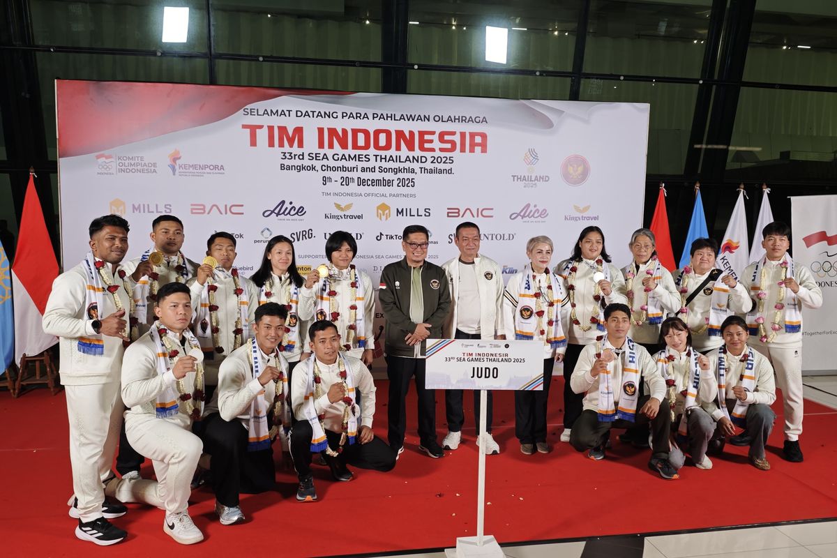 Judo, Judo Indonesia, SEA Games 2025, Maruli Simanjuntak, Lampaui Target di SEA Games 2025, Tim Judo Indonesia Dapat Bonus Tambahan