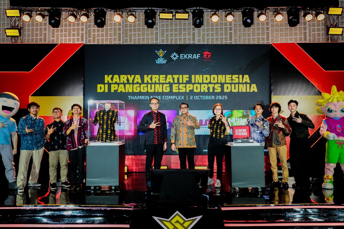 Free Fire, garena indonesia, Indonesia Arena, PB ESI, Kejuaraan Dunia Esports, FFWS Global Finals 2025, Free Fire World Series Global Finals 2025, Kejuaraan Dunia Esports Free Fire 2025 di Jakarta Angkat Budaya Lokal Lewat 4 Seniman Indonesia