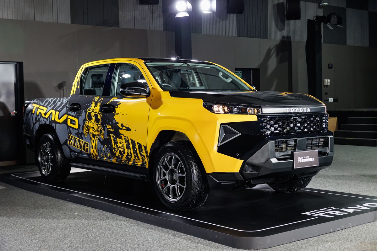 Toyota, Hilux Travo, Toyota Thailand, Pikap Kabin Ganda, Modifikasi mobil, double cabin, mobil modifikasi, Modifikasi Toyota Hilux Travo Prerunner: Ceper Tapi Tangguh