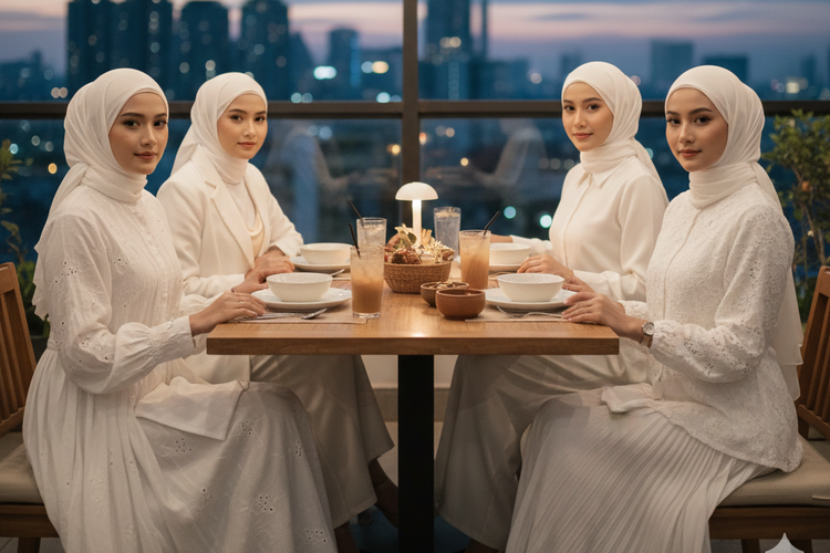 7 Tema  Dresscode Bukber yang Unik dan Mudah, Denim hingga Berkain, 1. Berkain Modern: Sentuhan Tradisional yang Elegan, 2. All White: Clean dan Timeless, 3. Earth Tone: Hangat dan Mudah Dipadupadankan, 4. Pastel Soft: Manis dan Feminim, 5. Monokrom Hitam: Simpel tapi Berkelas, 6. Denim Chic: Santai tapi Tetap Rapi, 7. Motif Senada: Kompak Tanpa Harus Seragam