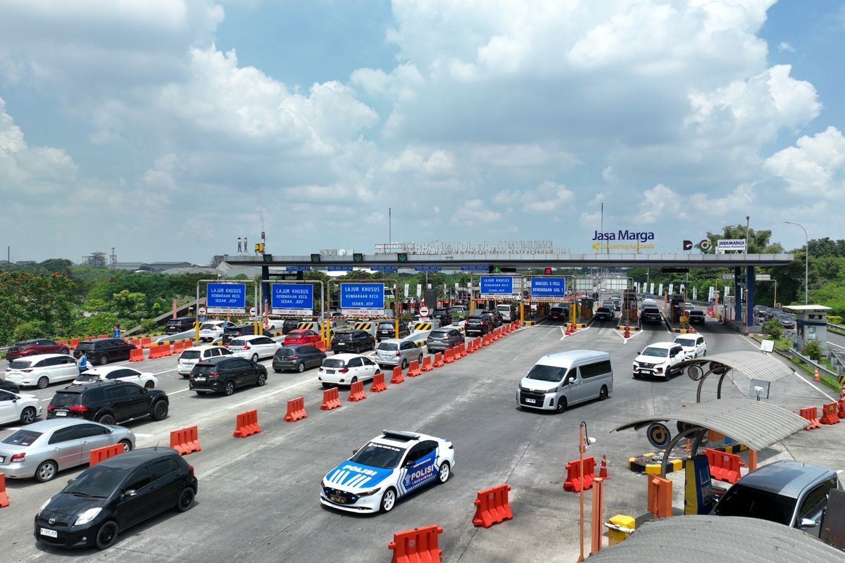 tarif tol, arus balik, Tarif Tol Surabaya–Jakarta Saat Arus Balik Lebaran Hampir Rp 1 Juta