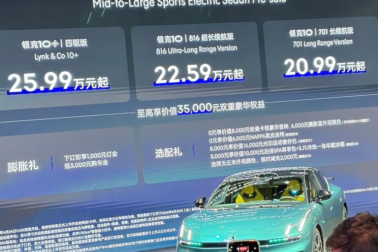 Lynk, Lynk & Co Bawa GT Concept dan Buka Pra-Penjualan Lynk & Co 10+ & 10 di Beijing Auto Show 2026