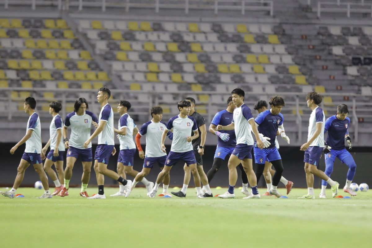 Patrick Kluivert, Indonesia vs Taiwan, timnas Indonesia, FIFA Matchday, Indonesia vs Taiwan, Pelatih Lawan Tidak Gentar