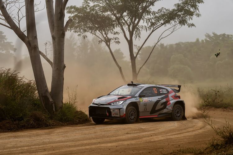 GR Yaris, Sprint Rally, Toyota, GR Yaris Rally2, sprint rally, Toyota Astra Motor, GR Yaris Rally2 Menang di Seri 3 Kejurnas Sprint Rally 2025